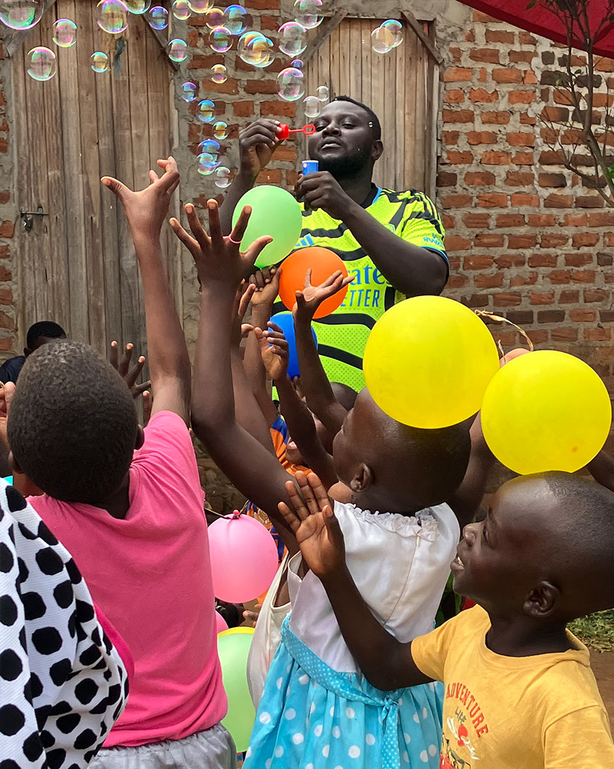 Supporting children in Uganda Africa with your help